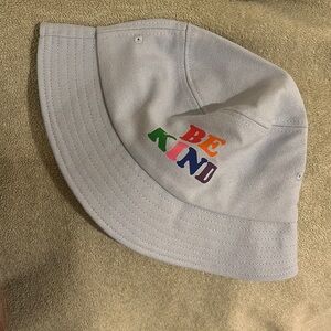 THE PHLUID PROJECT bucket hat, “Be Kind”, baby blue, one size fits most